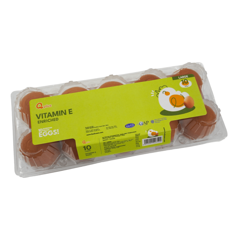 QPlus Vitamin E Enriched Eggs Large (10 pieces)
