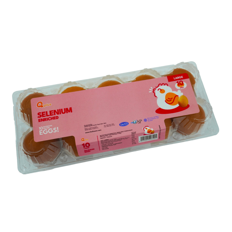 QPlus Selenium Enriched Eggs Large (10 pieces)