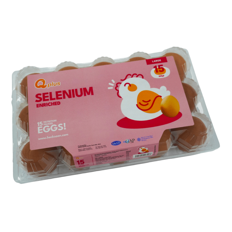 QPlus Selenium Enriched Eggs Large (15 pieces)