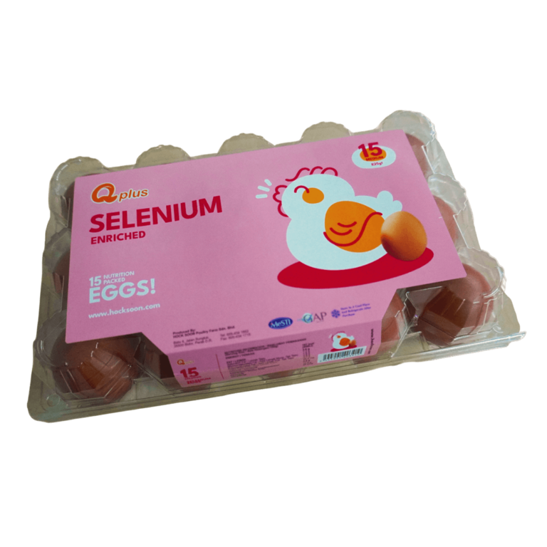 QPlus Selenium Enriched Eggs Medium (15 pieces)